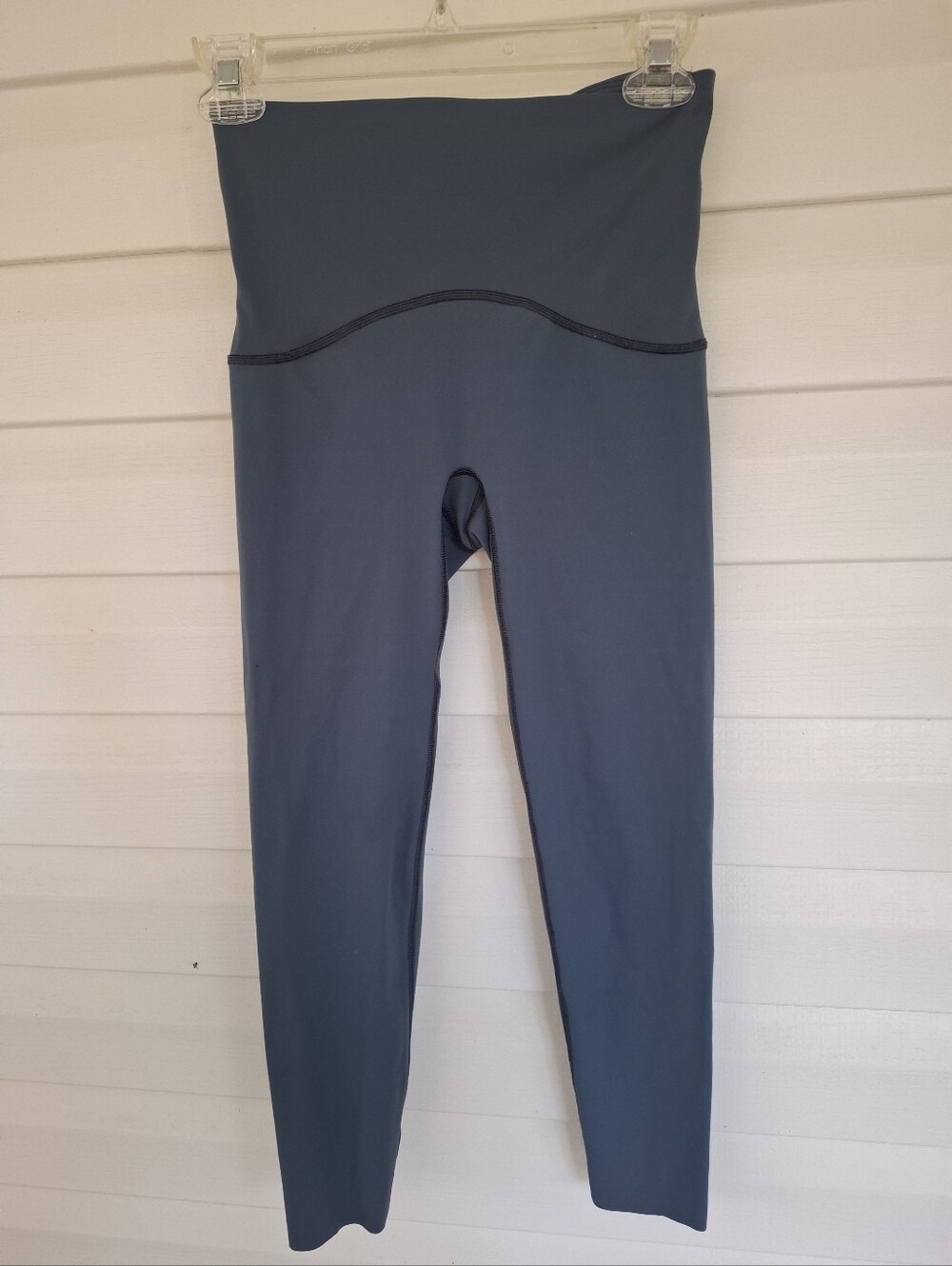 SPANX Booty Boost Full Length Leggings Teal Green Size S